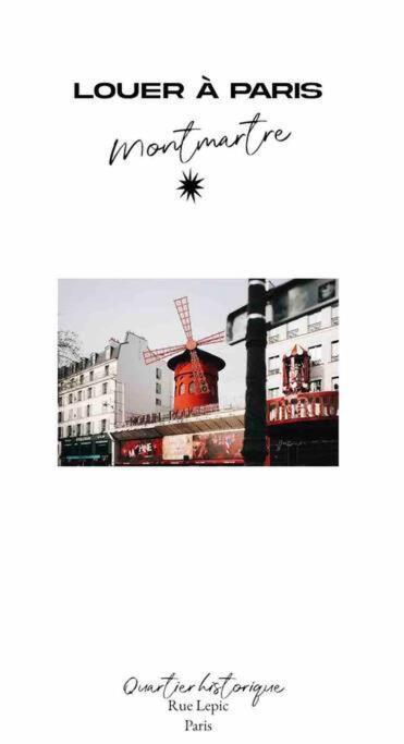 Villa Lepic, Luxury Flat In Montmartre With Private Terrasse-Appartement Entier ปารีส ภายนอก รูปภาพ
